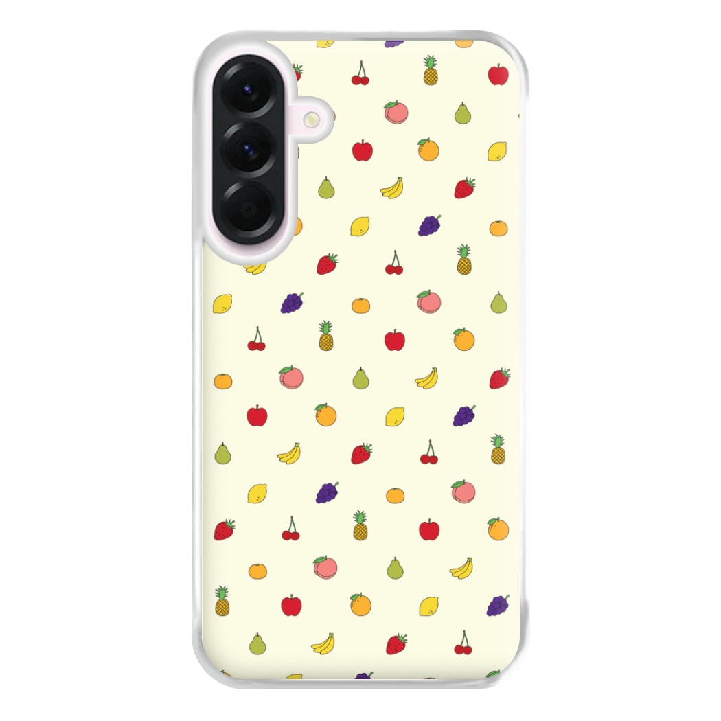 Miniature Fruits Pattern Phone Case for Galaxy A36