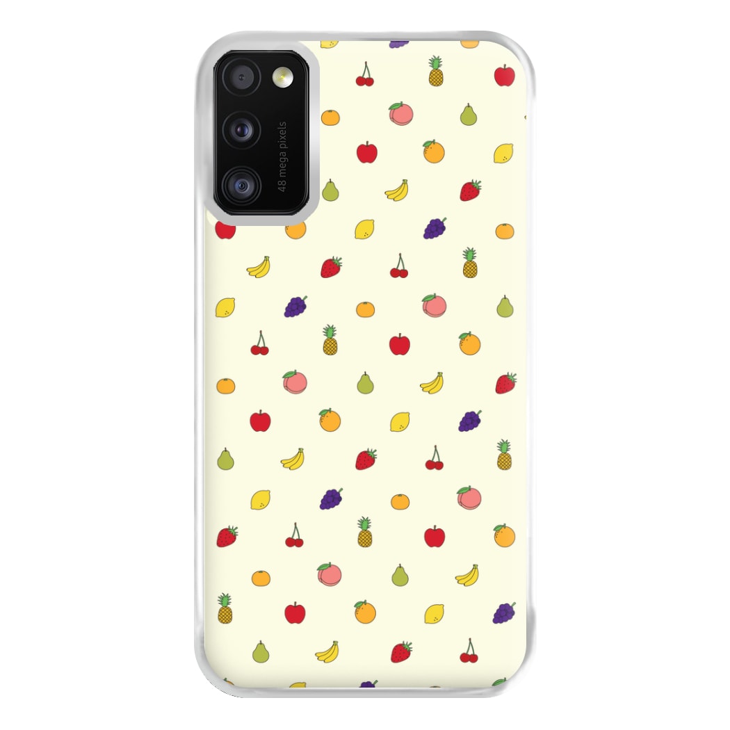 Miniature Fruits Pattern Phone Case for Galaxy A41
