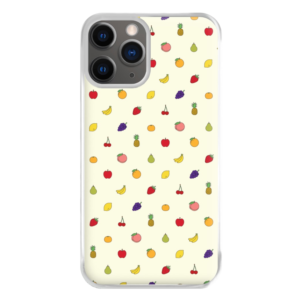 Miniature Fruits Pattern Phone Case for iPhone 12 Pro Max