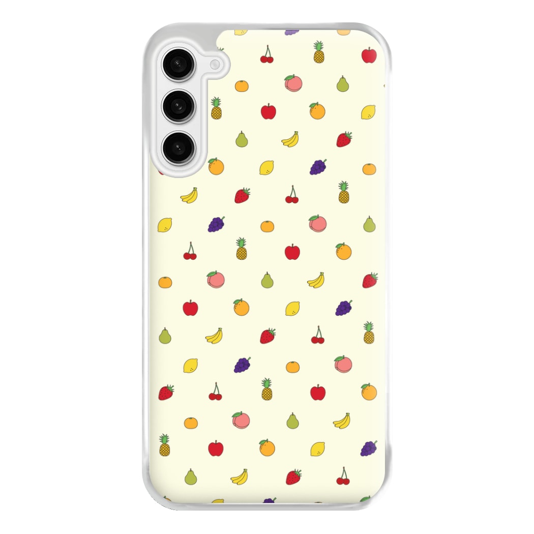 Miniature Fruits Pattern Phone Case for Galaxy S23FE