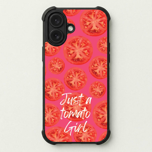 Just A Tomato Girl Phone Case — Bumper case
