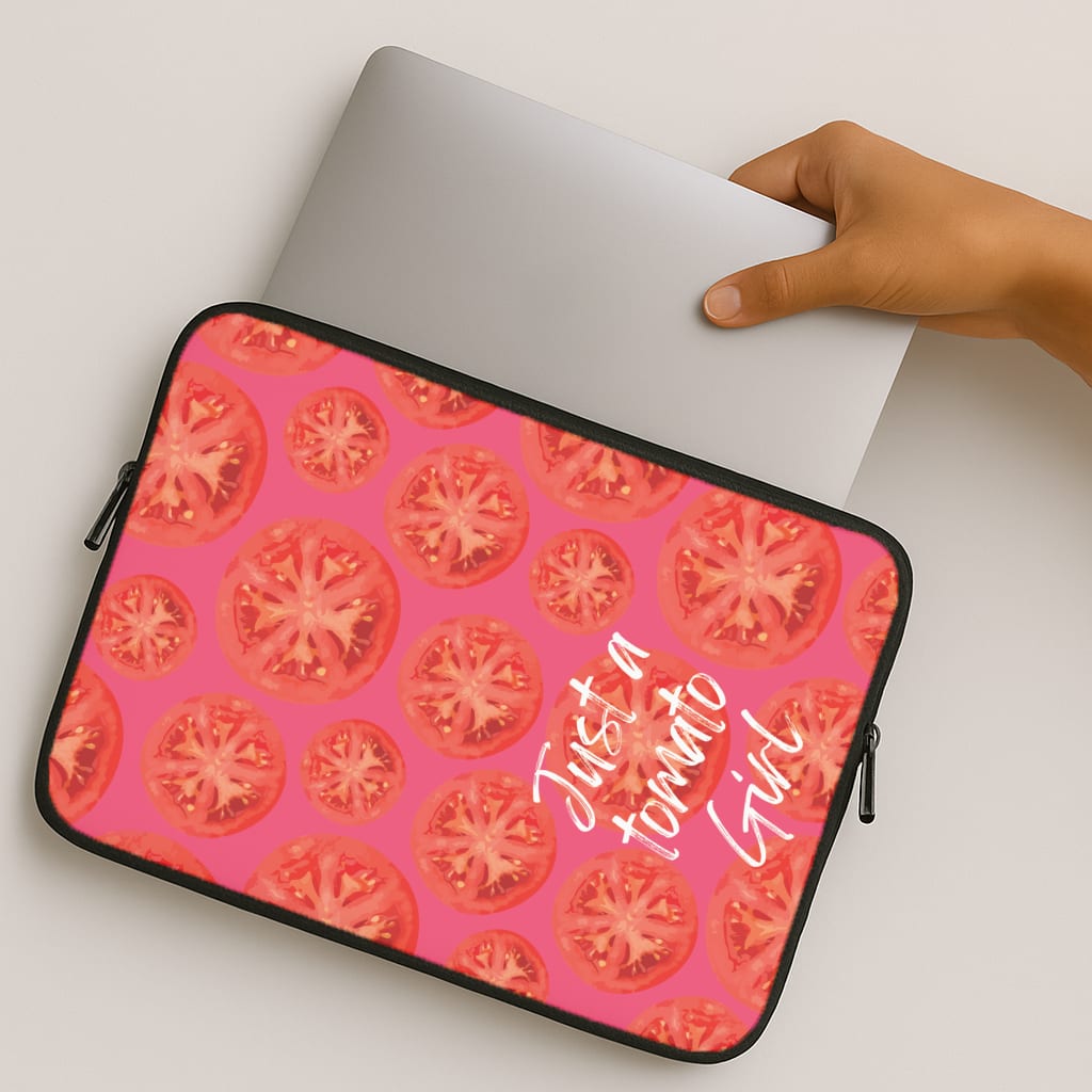 Just A Tomato Girl MacBook Case