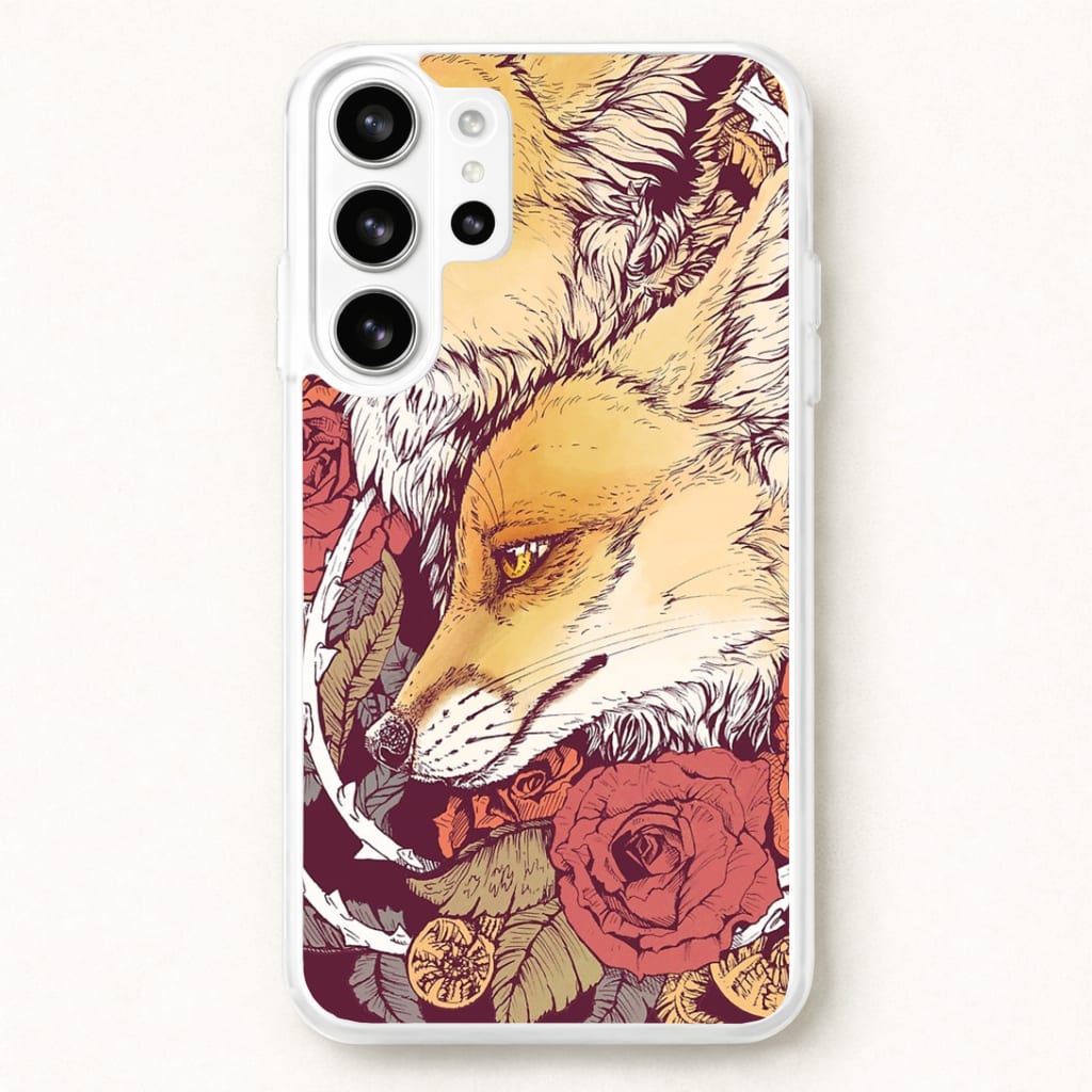 Red Fox Bloom Phone Case for Galaxy S26 Ultra