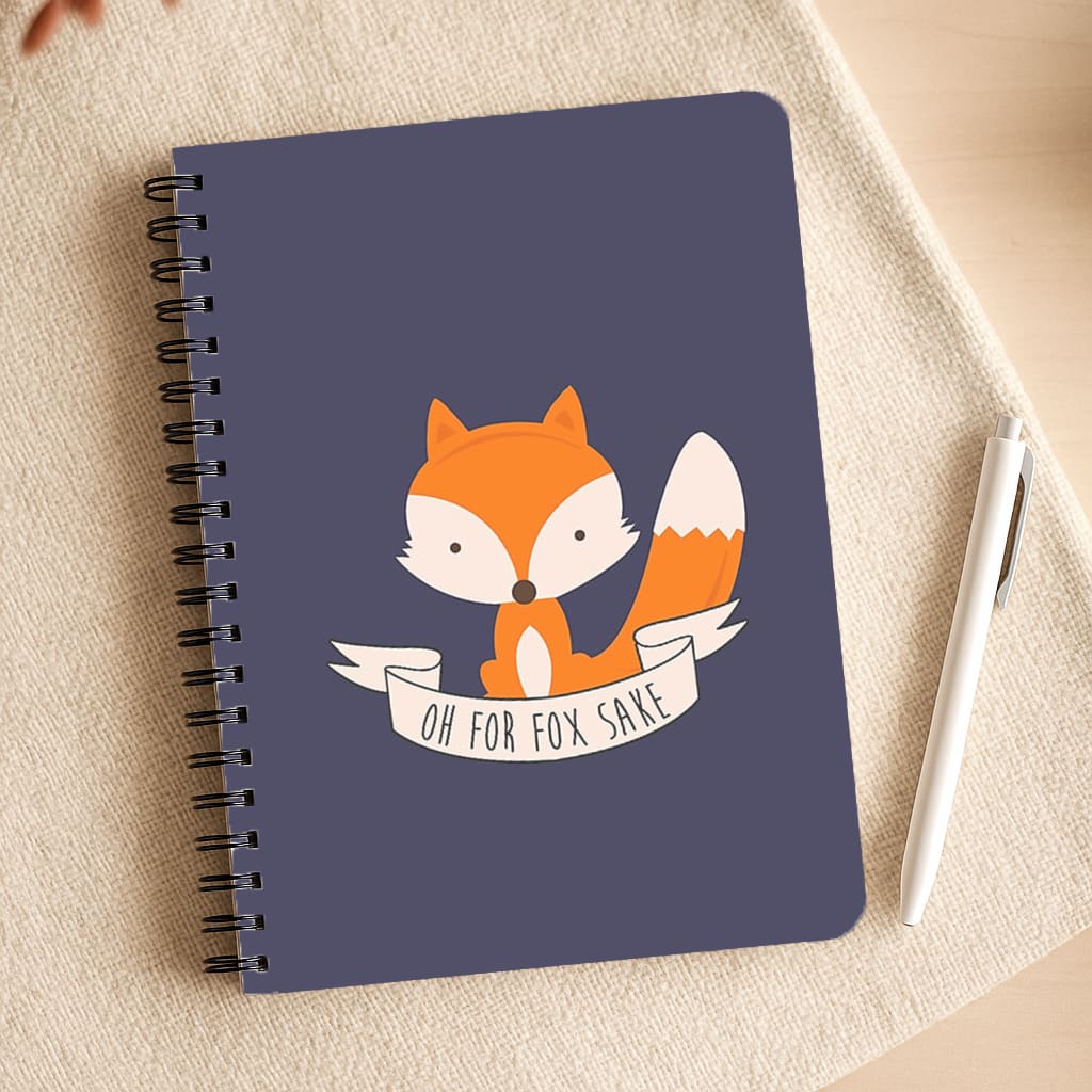 Oh For Fox Sake Notepad
