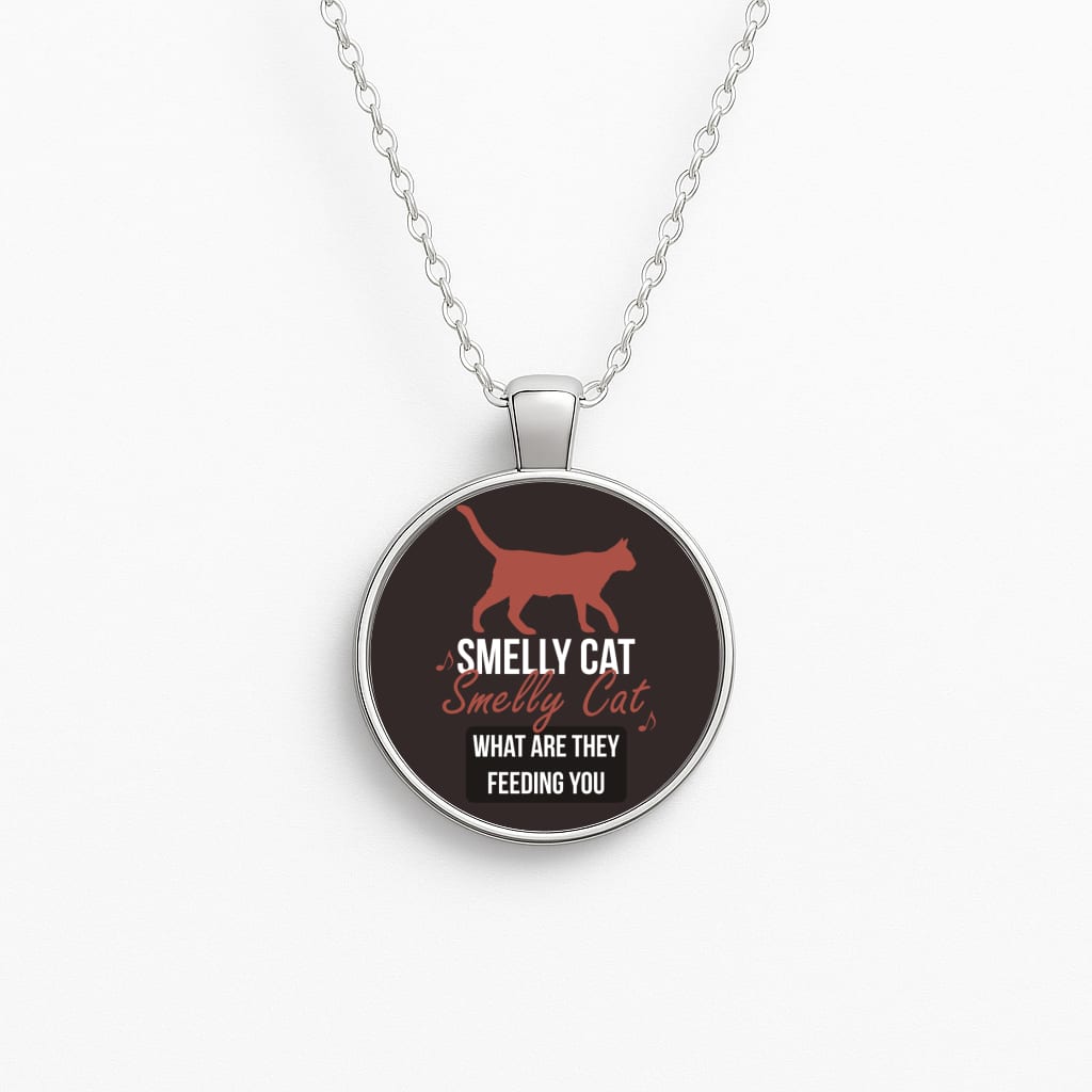 Smelly Cat Circle Necklace