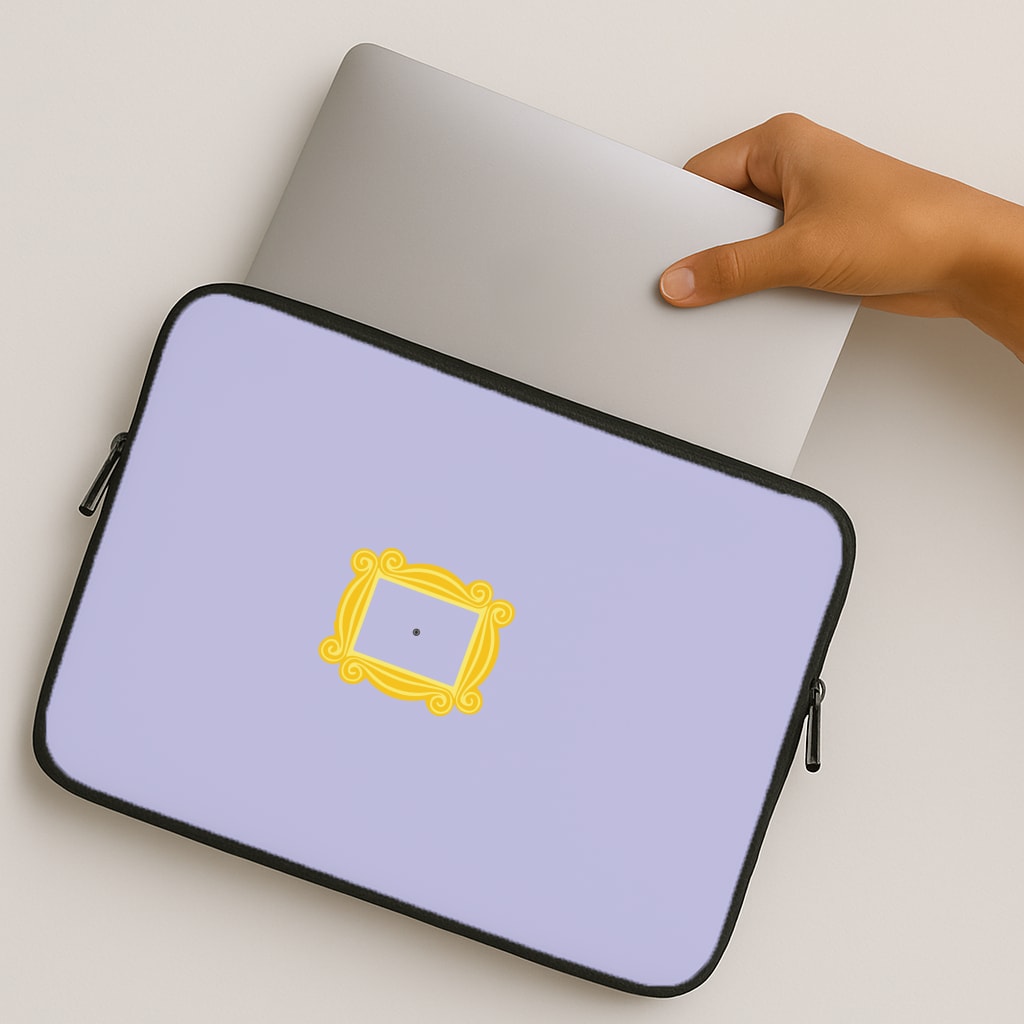 The Door Peephole MacBook Case