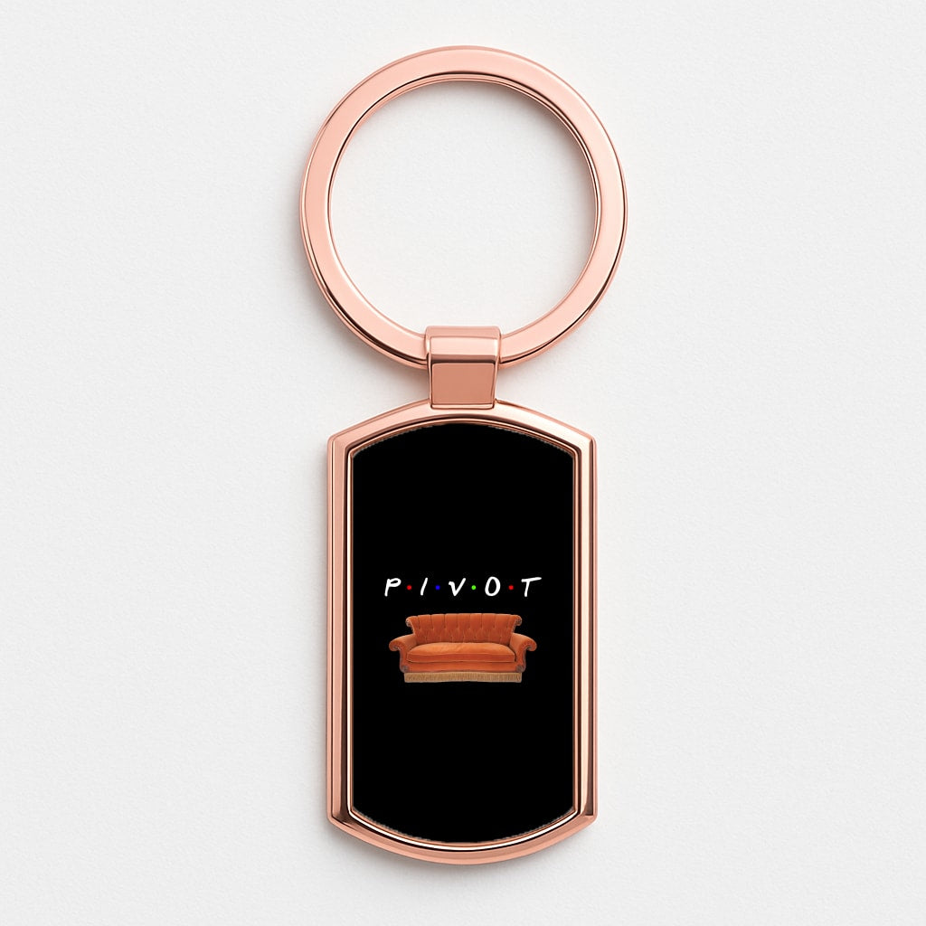 Pivot Rose Gold Keyring