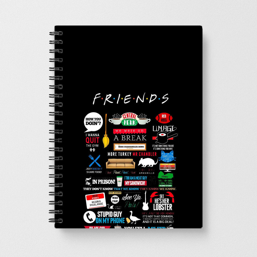 All The Quotes - Friends Notebook - Fun Cases