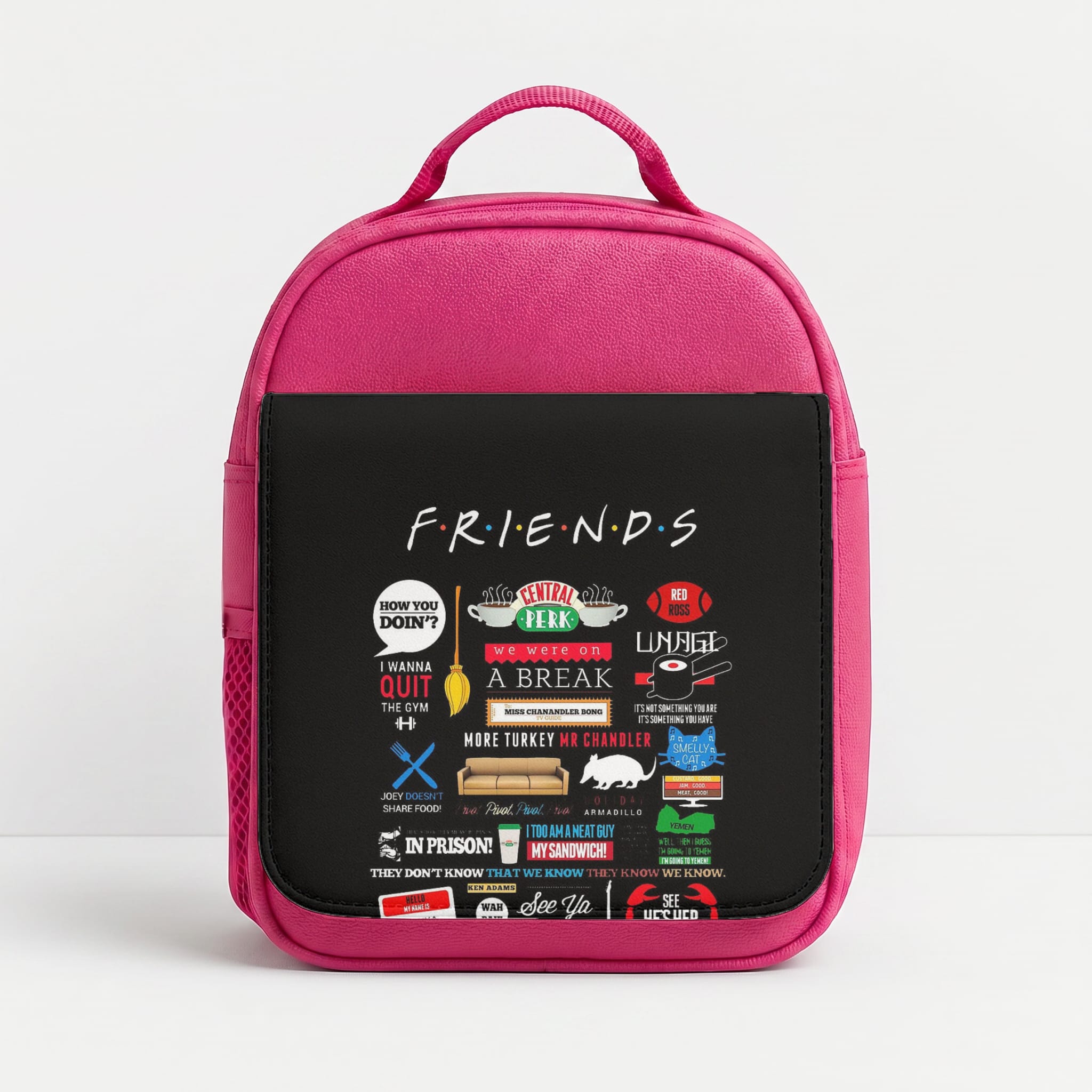 All The Quotes Lunchbox - Pink