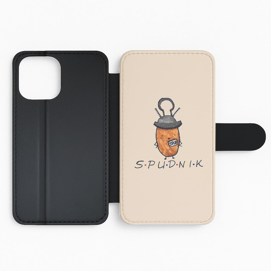 Spudnik - Friends Halloween Flip Phone Case