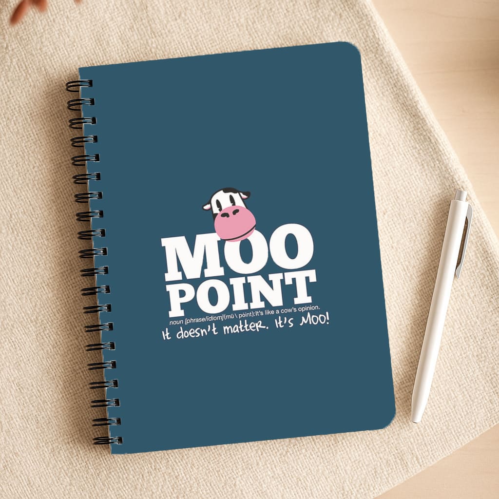A Moo Point Notepad