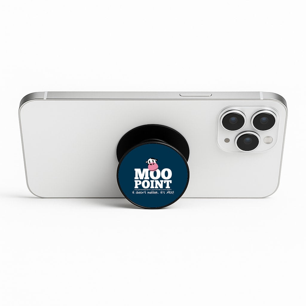 A Moo Point Phone Stand