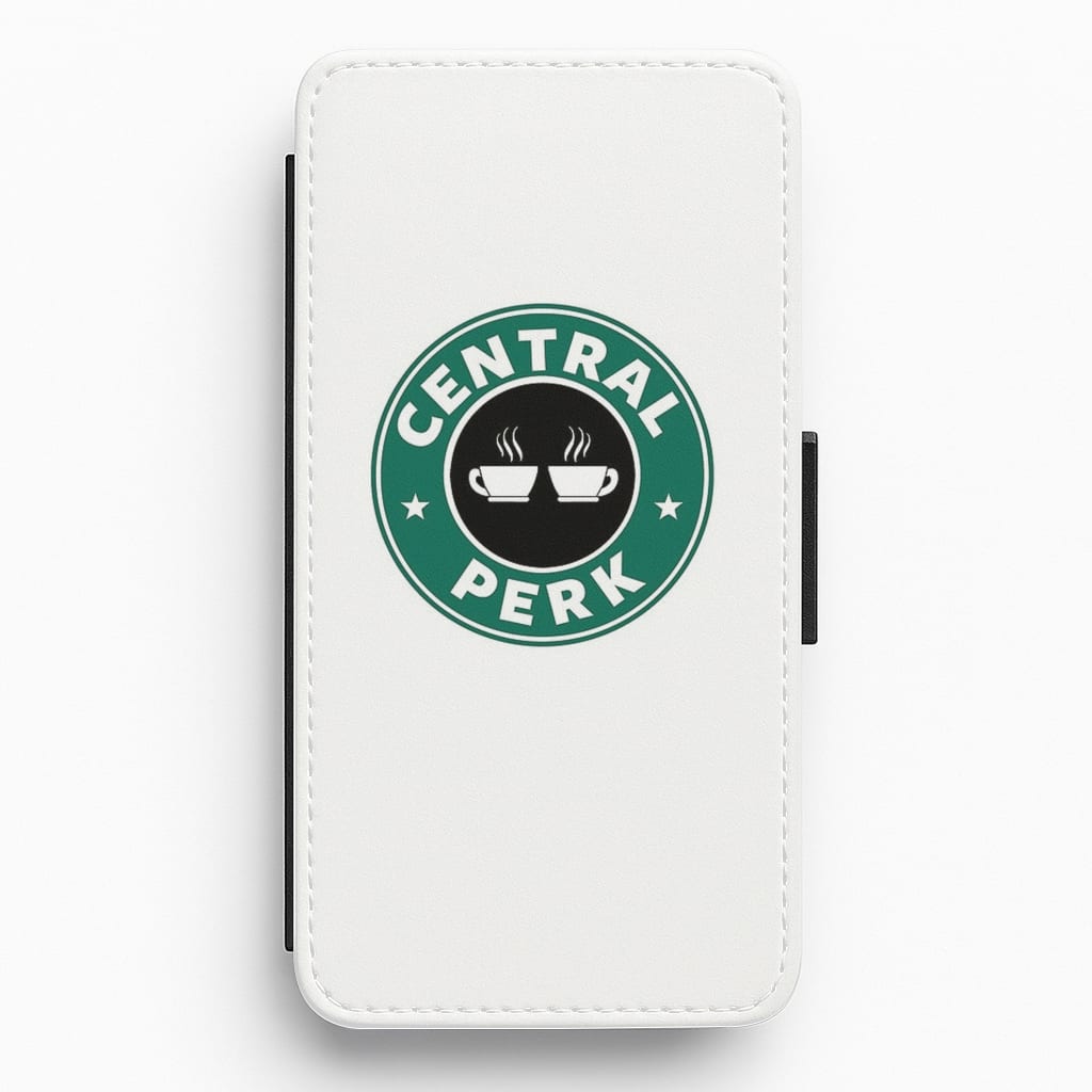 Central Perk - Coffee Logo Flip / Wallet Phone Case