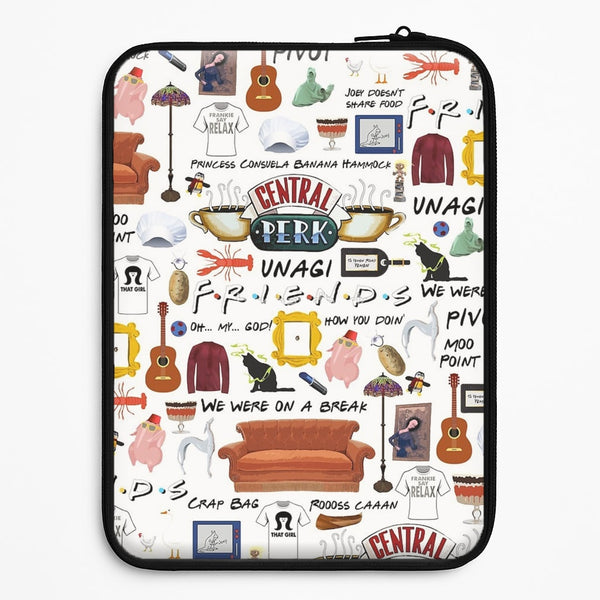 Friends Collage Universal Laptop Sleeve