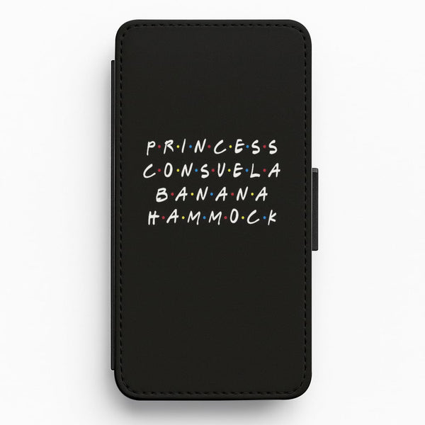 Princess Consuela Banana Hammock Flip Wallet Phone Case