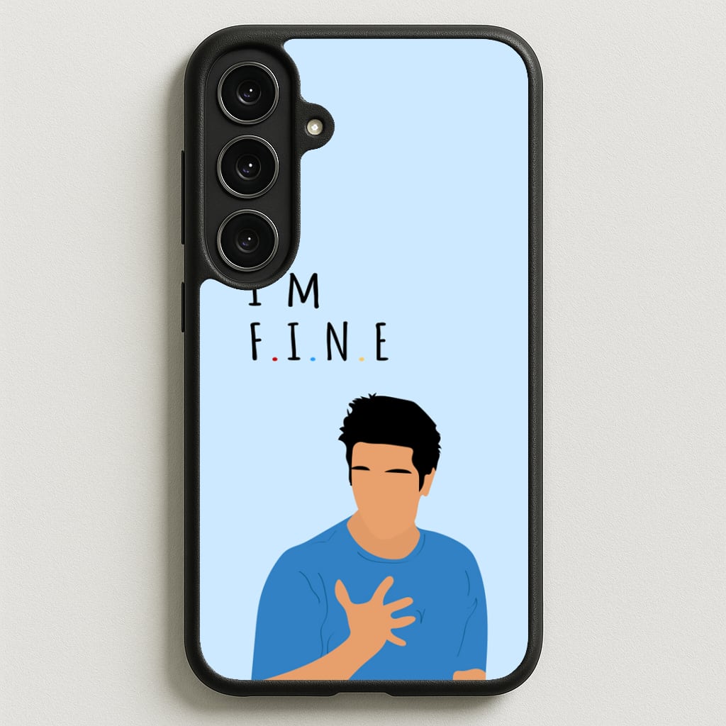 I'm Fine Phone Case for Galaxy S25FE