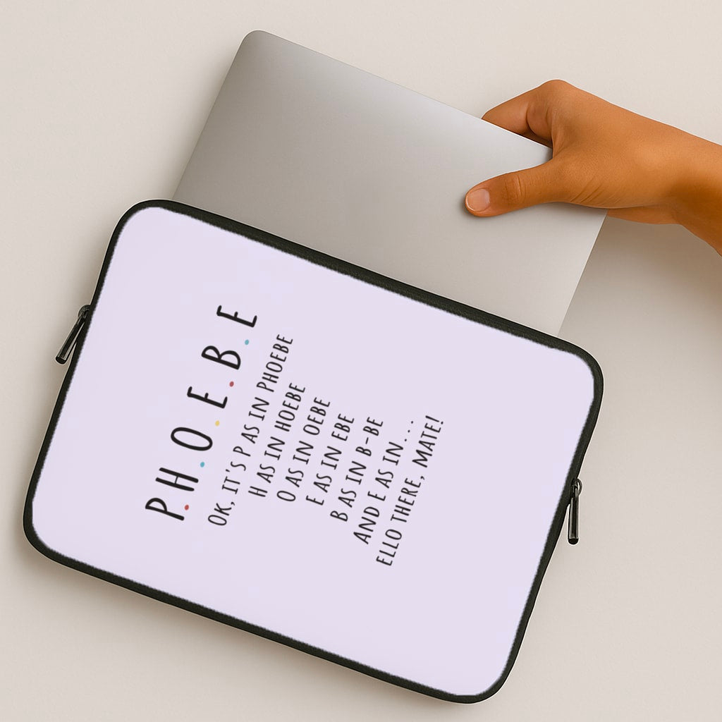 Spelling Phoebe MacBook Case