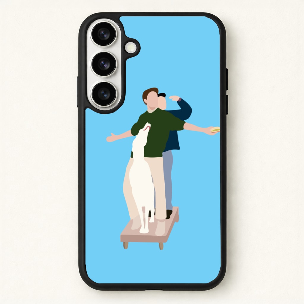 Two Men And A Dog Phone Case for Galaxy S26