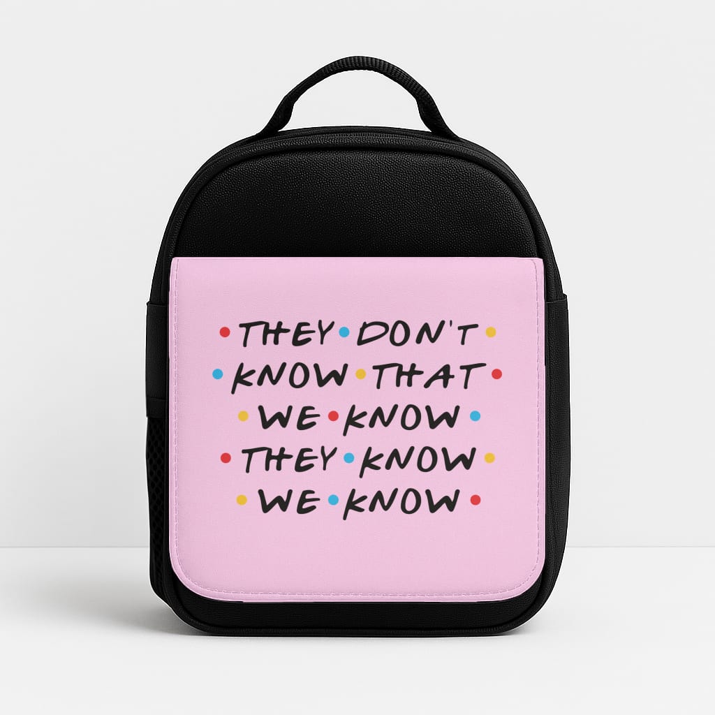 They Dont Know That We Know Insulated Lunchbox