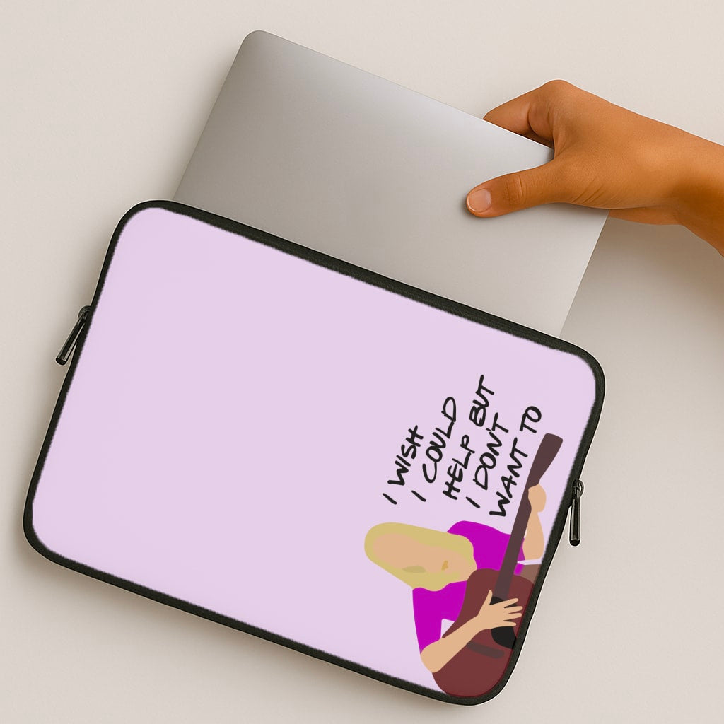 I Wish I Could Help But I Don't Want To MacBook Case