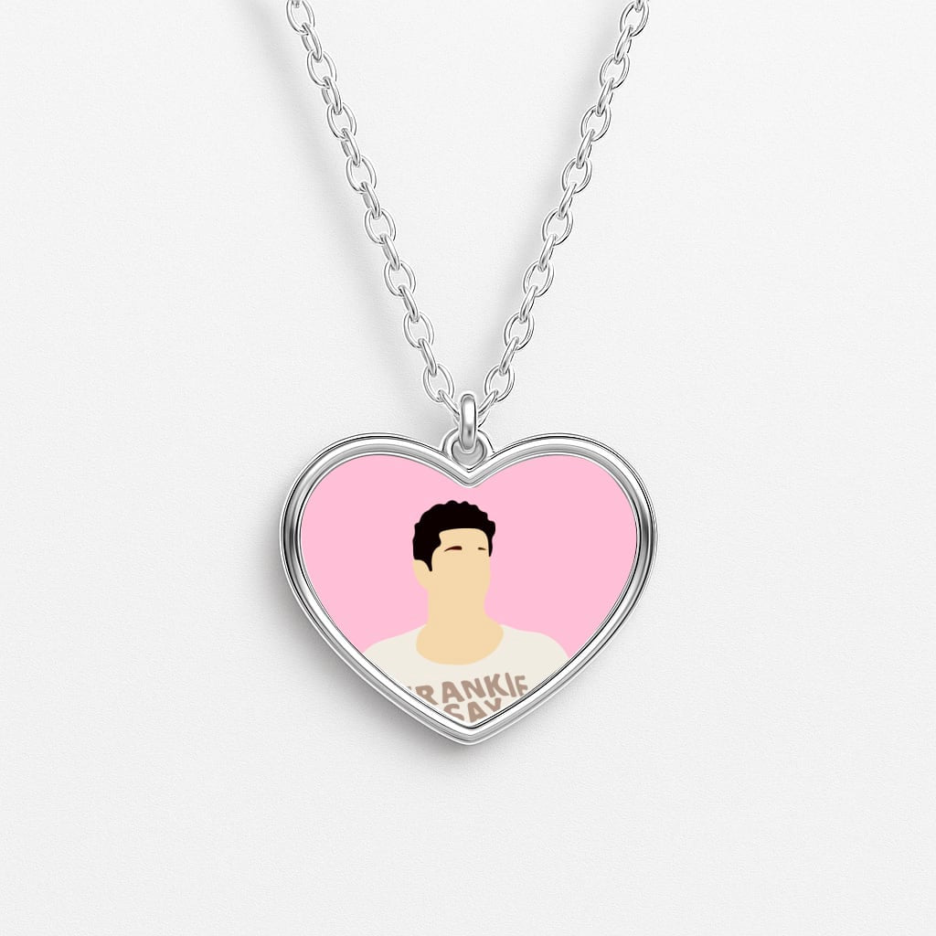 Frankie Say Relax Heart Necklace