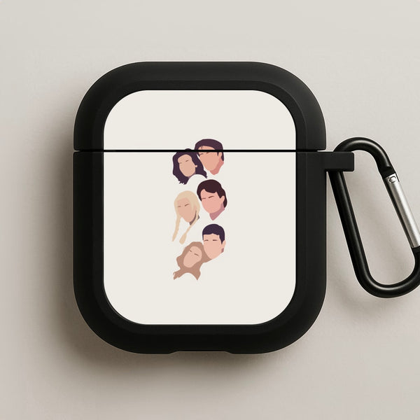 Cast Faces AirPods Case