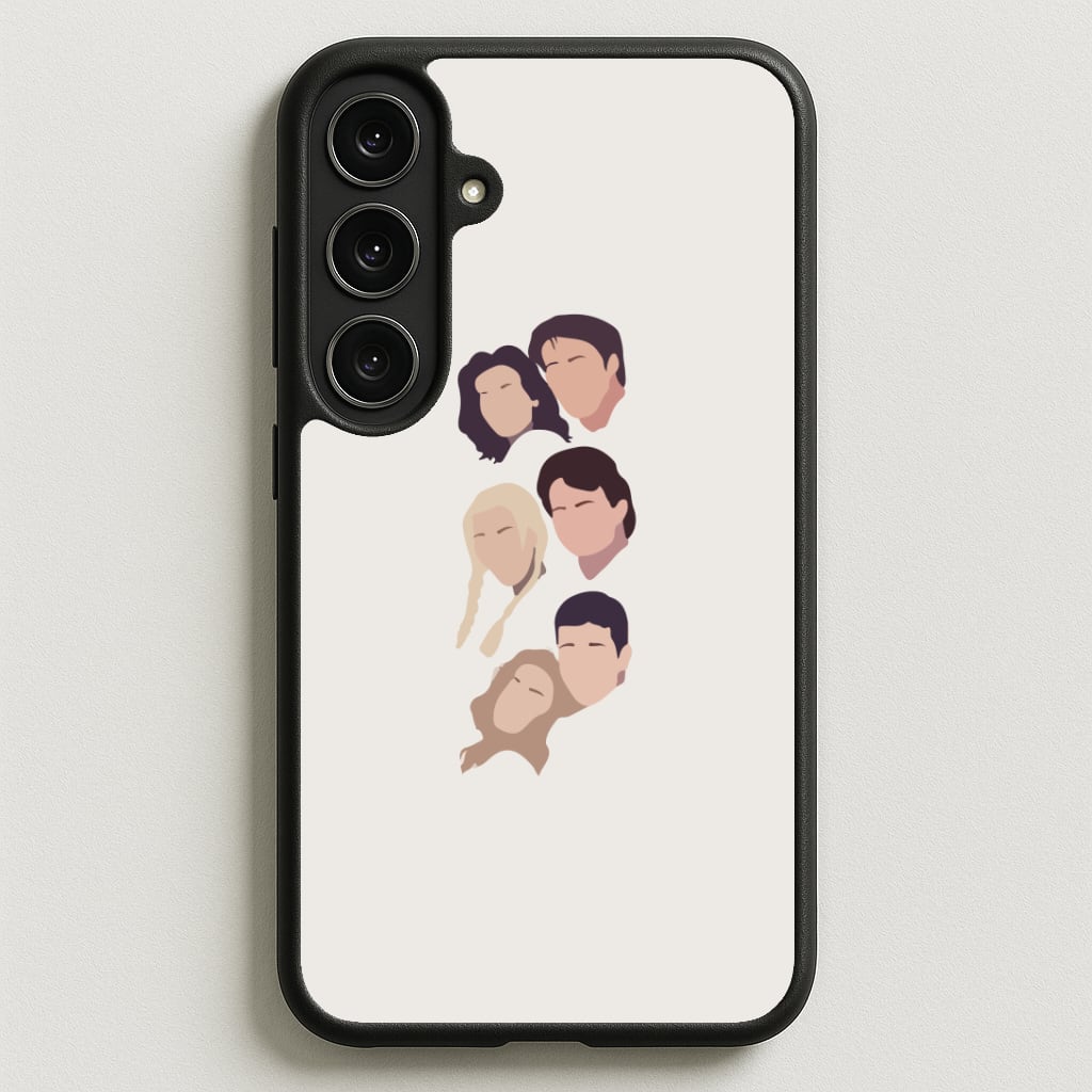 Cast Faces Phone Case for Galaxy S25FE