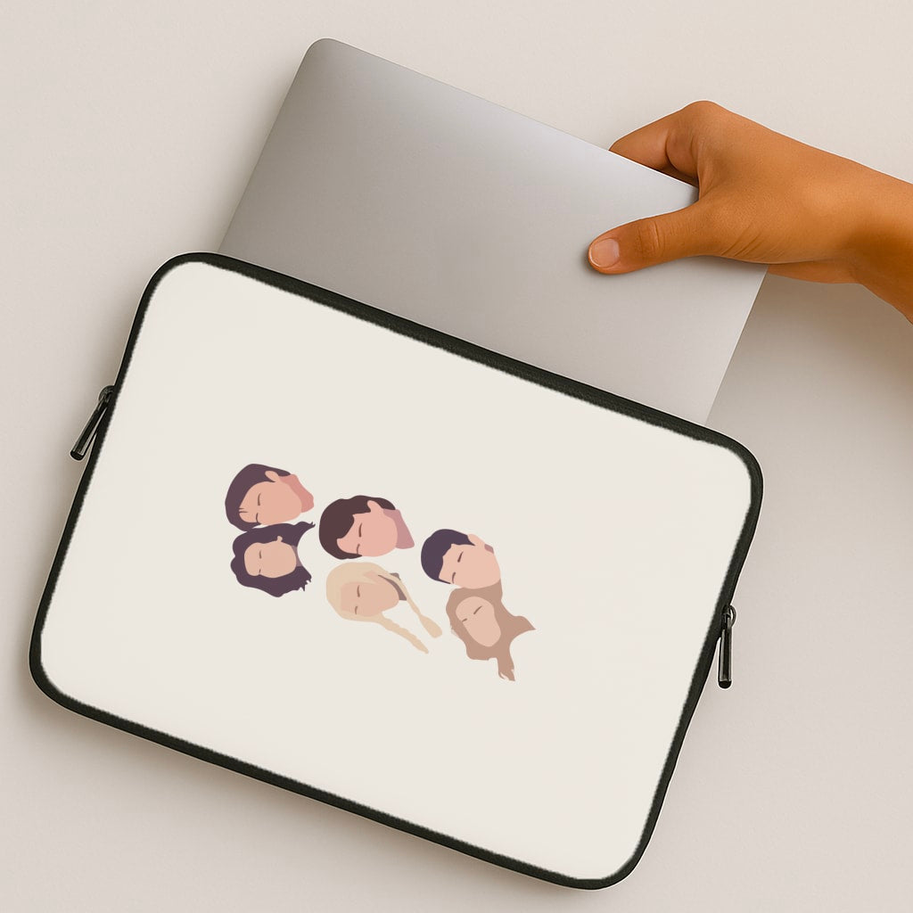 Cast Faces MacBook Case