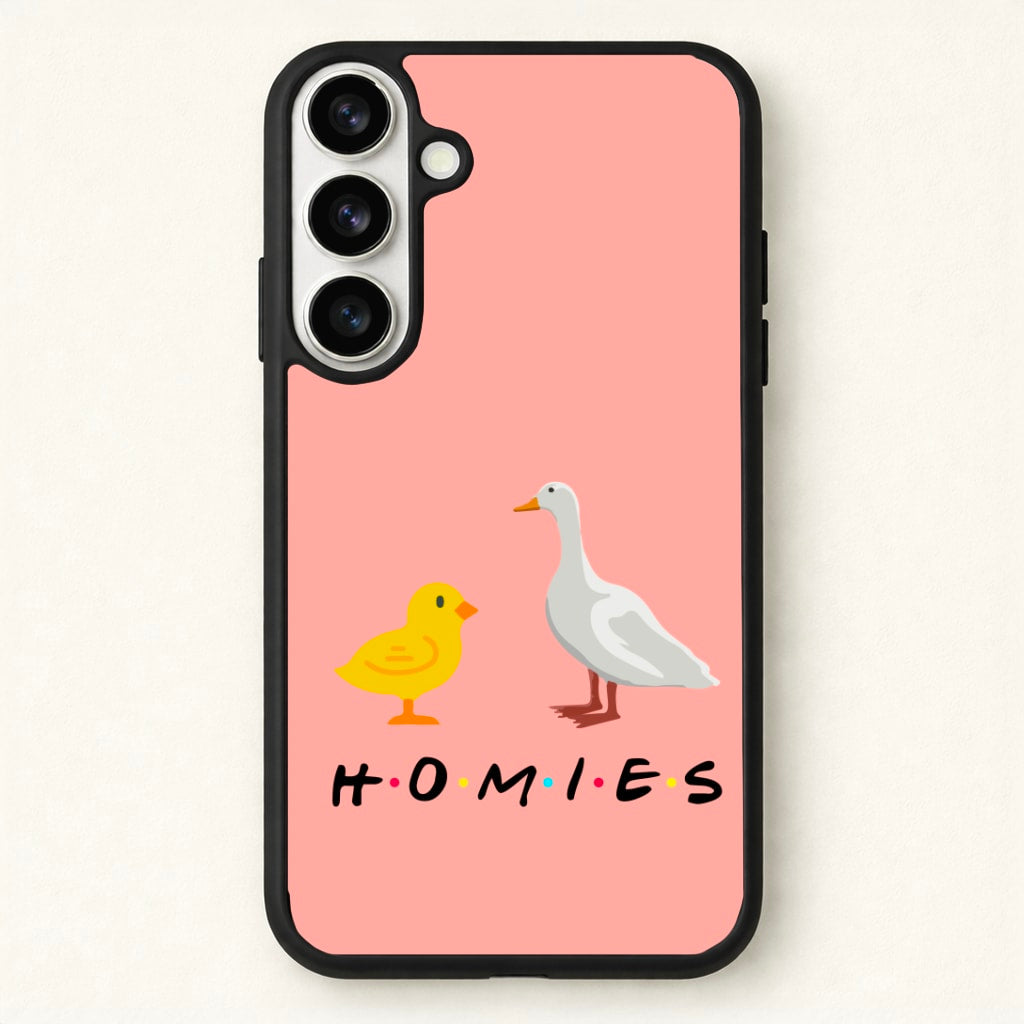 Homies Chick And Duck Phone Case for Galaxy S26 Plus