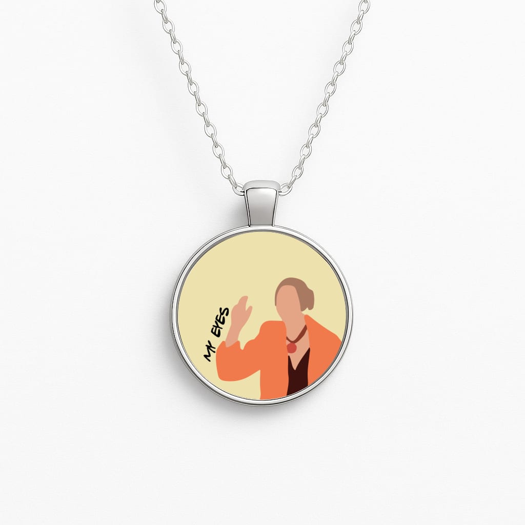 My Eyes Circle Necklace