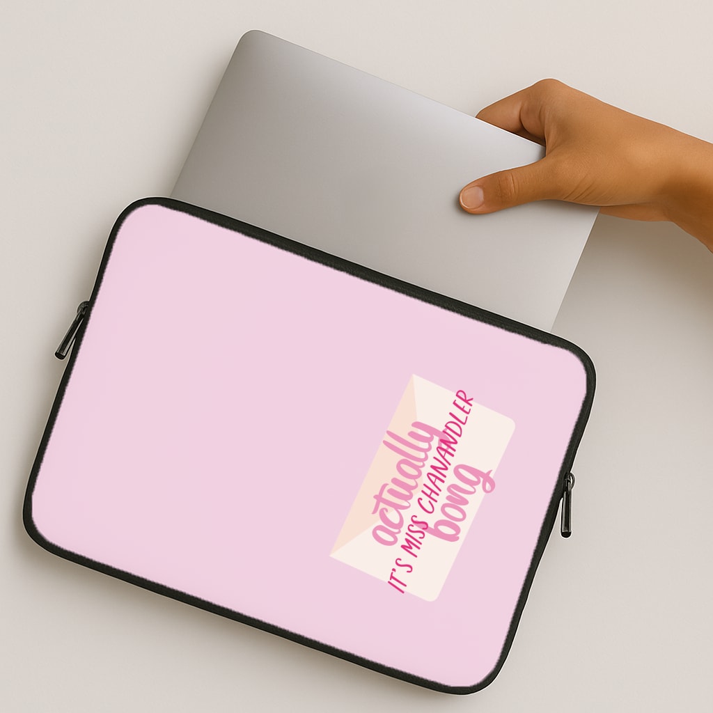 Actually It's Miss Chanandler Bong MacBook Case