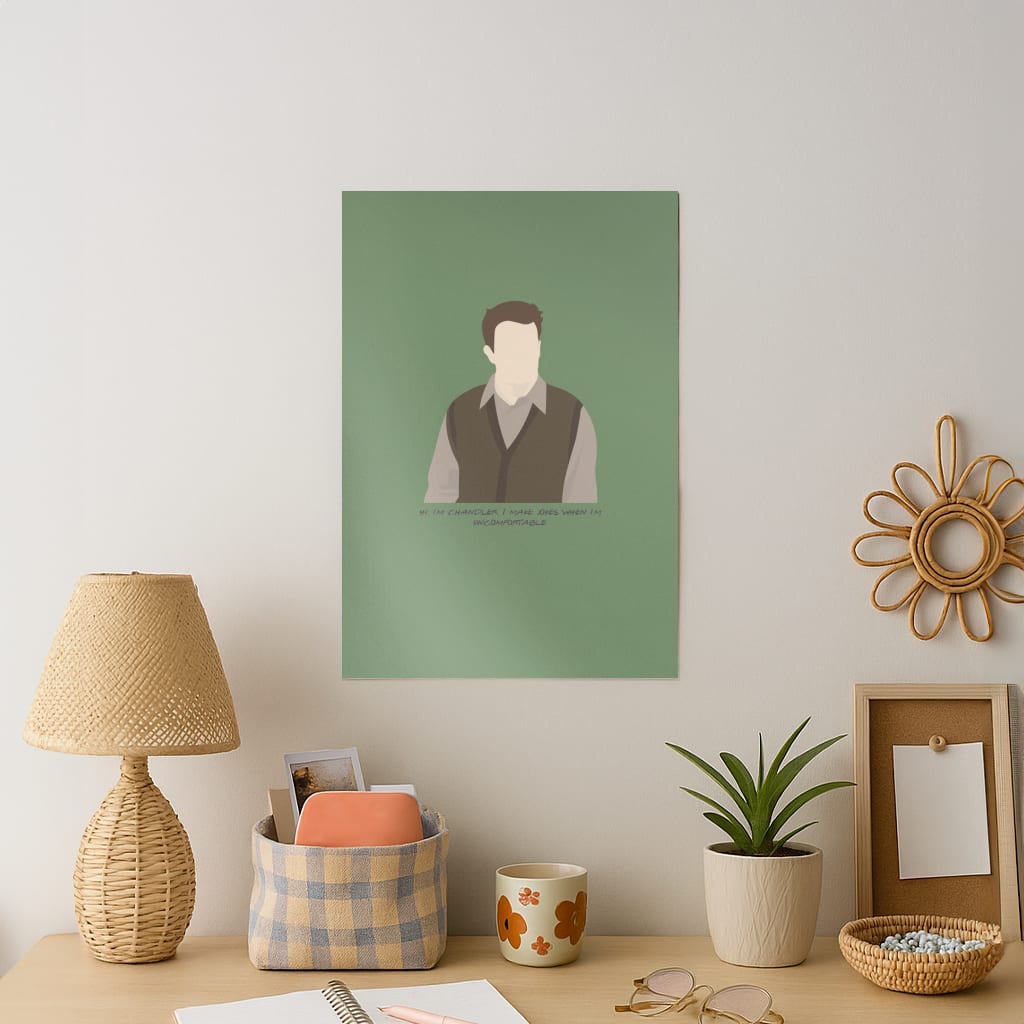 Hi, I'm Chandler Art Print