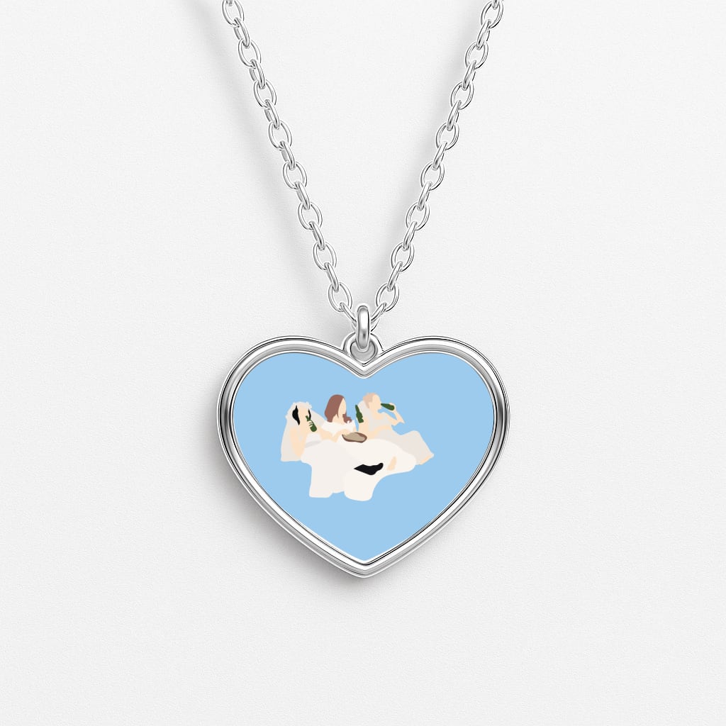 Wedding Chill Heart Necklace