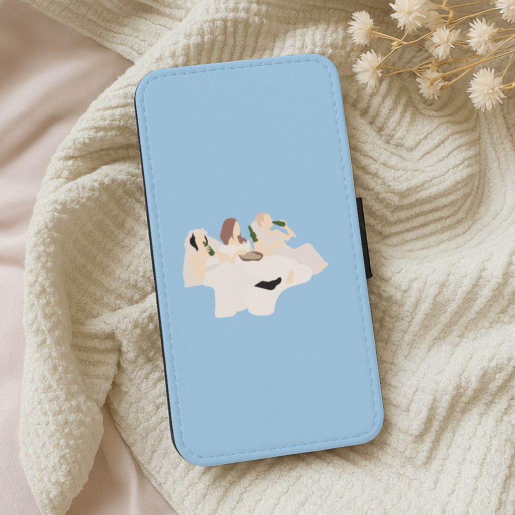 Wedding Chill Wallet Phone Case