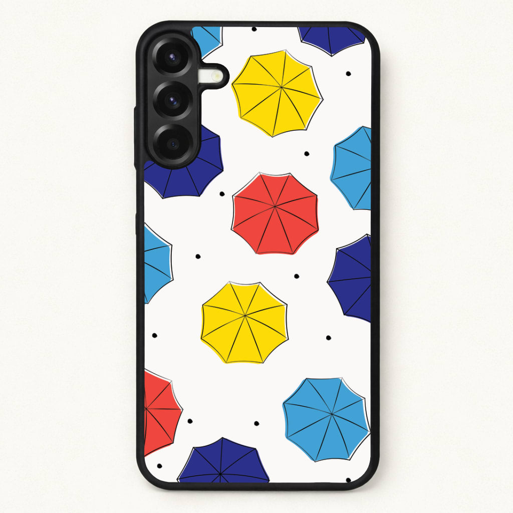 Colourful Umbrellas Pattern Phone Case for Galaxy A37