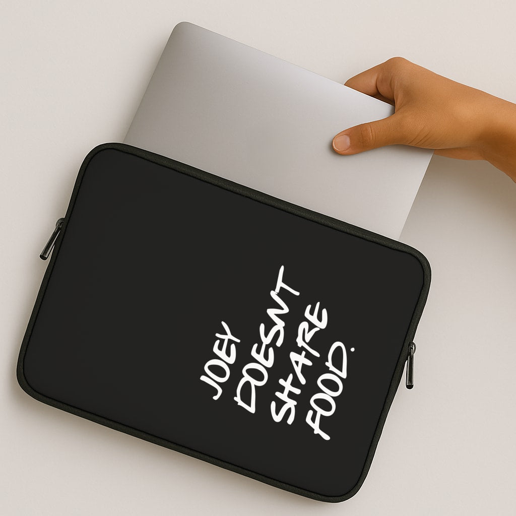 Joey Doesn't Share Food, Black MacBook Case