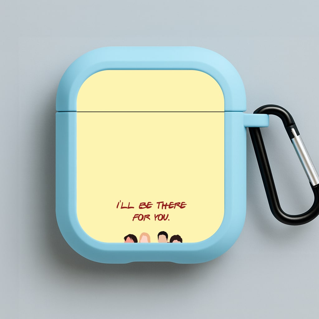 I'll Be There For You Cast Blue AirPods Case