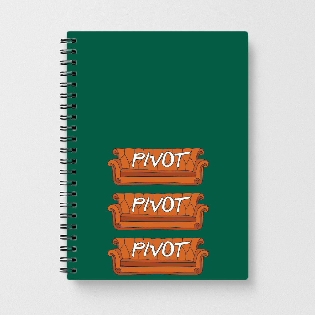 Sitcom Couches Pivot  Notebook