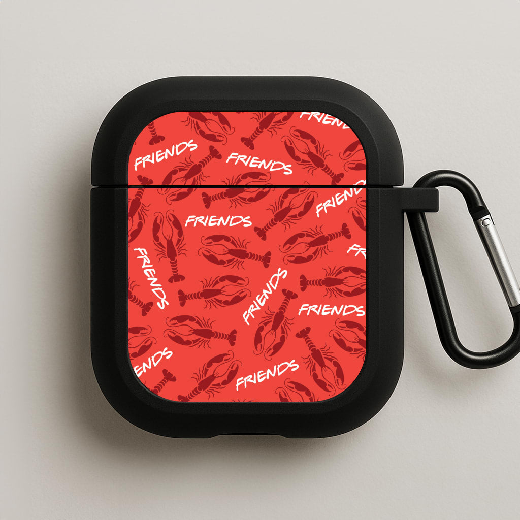Sitcom Red Lobsters Pattern AirPods Case