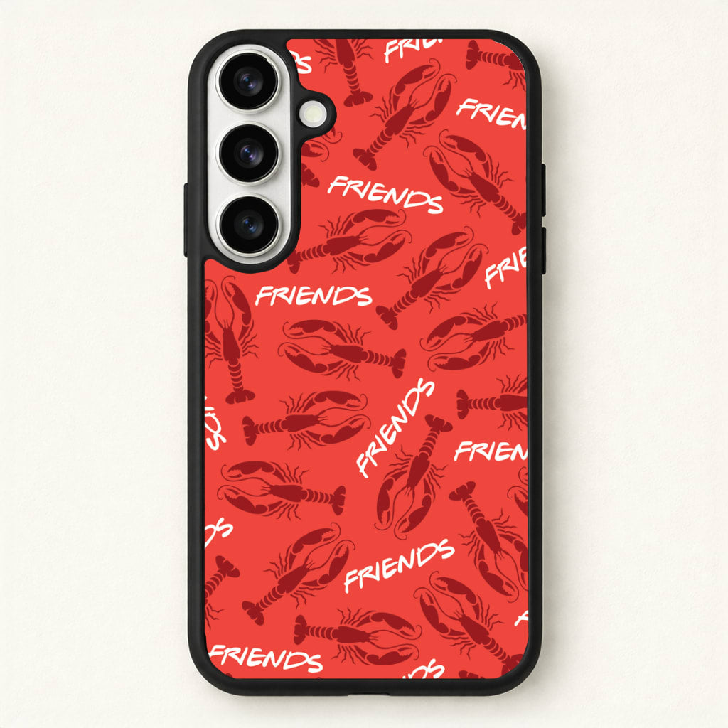 Sitcom Red Lobsters Pattern Phone Case for Galaxy S26