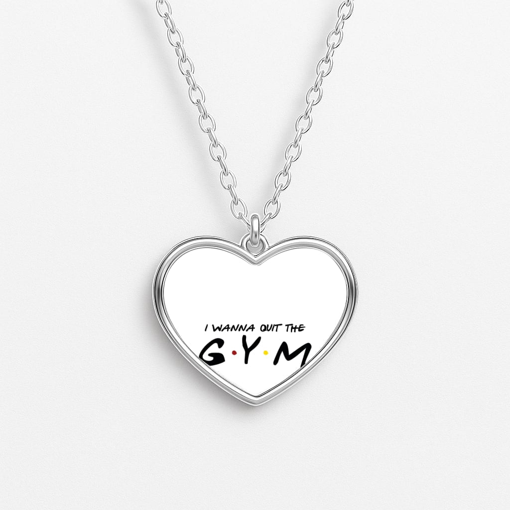 I Wanna Quit The GYM Necklace