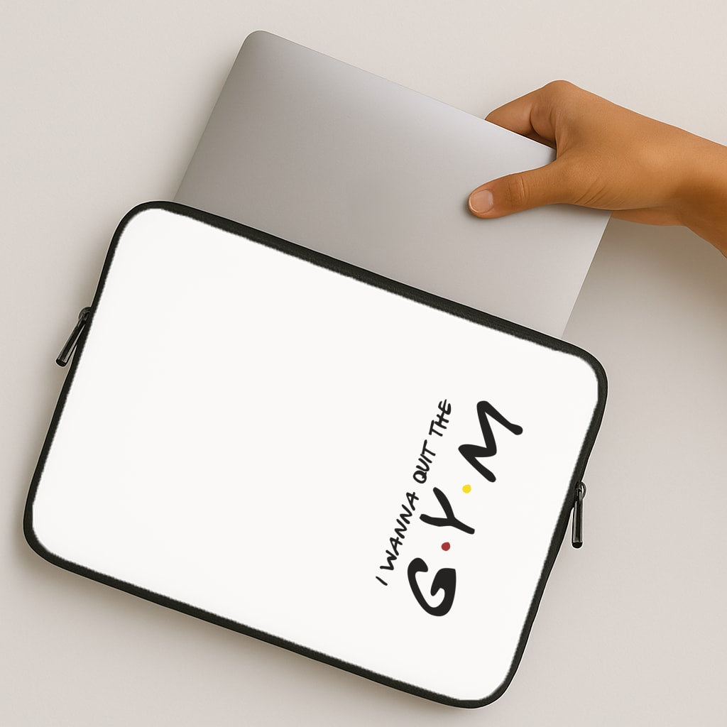 I Wanna Quit The GYM MacBook Case