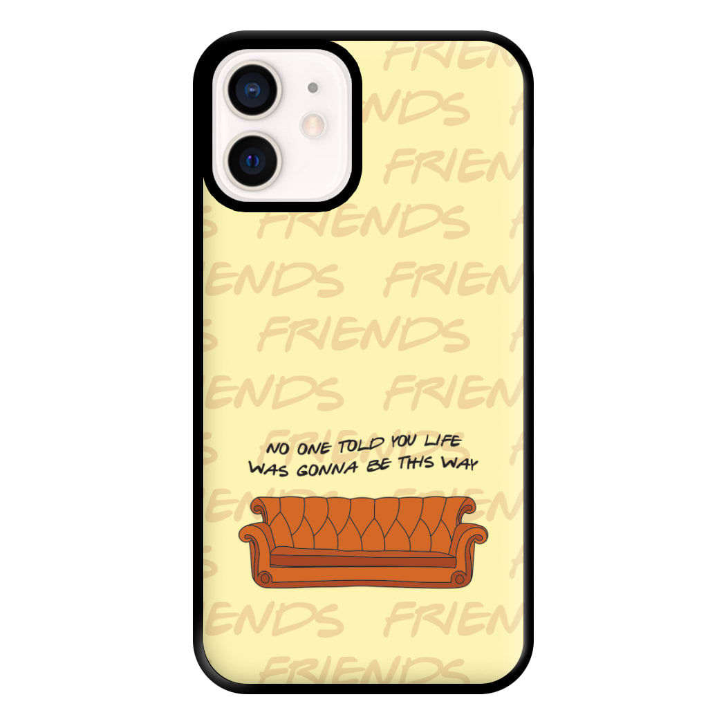 No One Told You Pattern Phone Case for iPhone 13 Mini