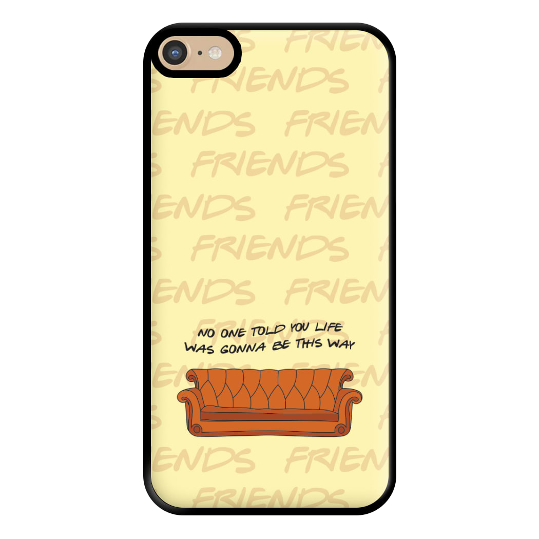 No One Told You Pattern Phone Case for iPhone 6 Plus / 7 Plus / 8 Plus