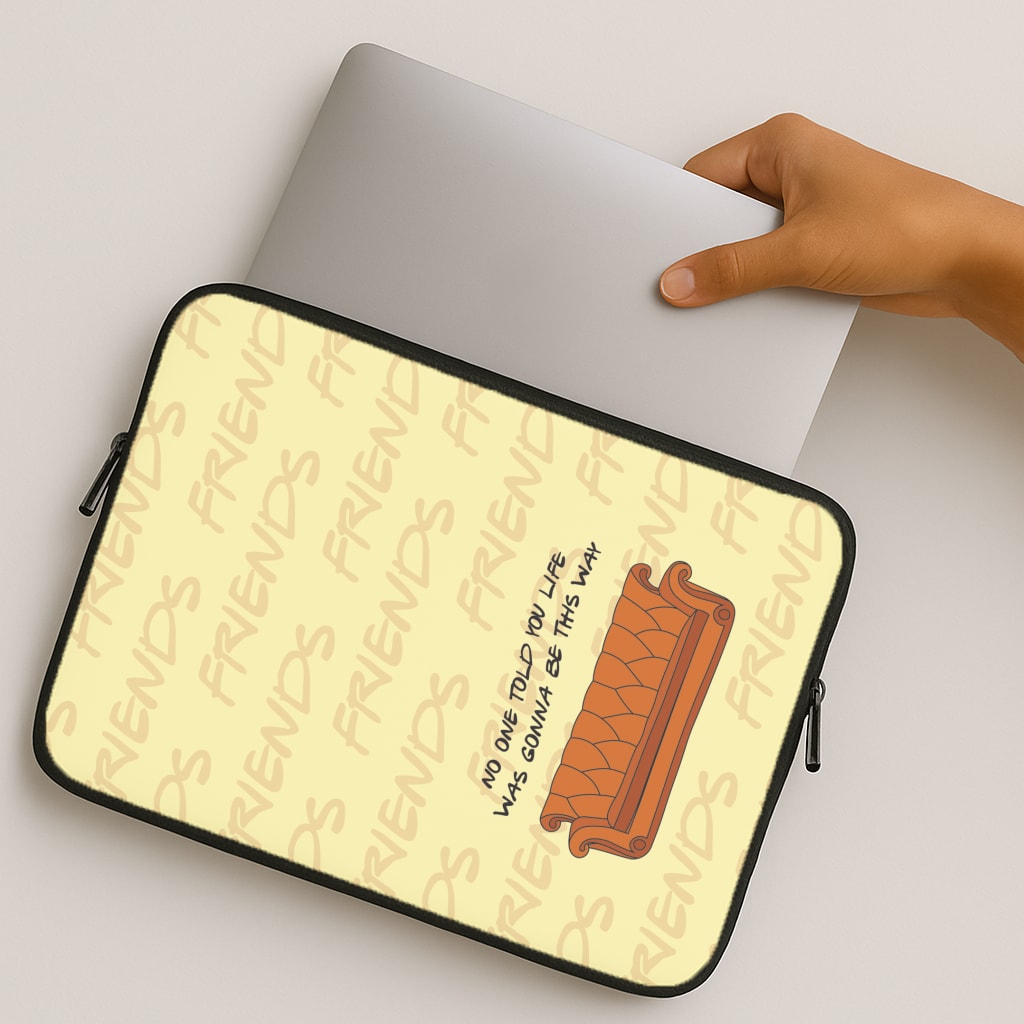 No One Told You Pattern MacBook Case