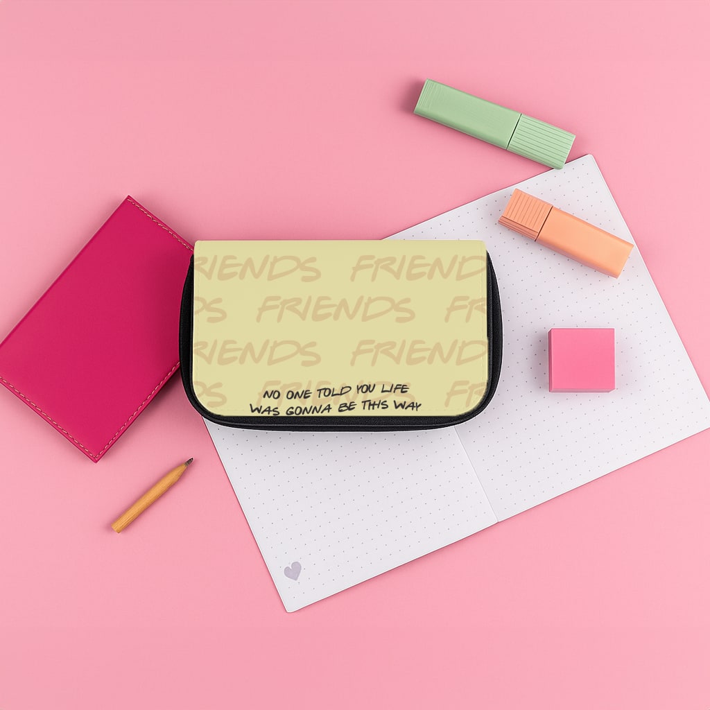 No One Told You Pattern Pencil Case