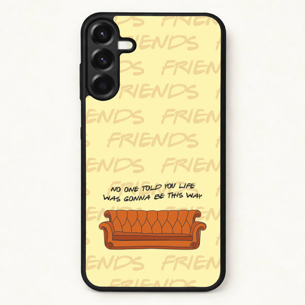No One Told You Pattern Phone Case for Galaxy A57