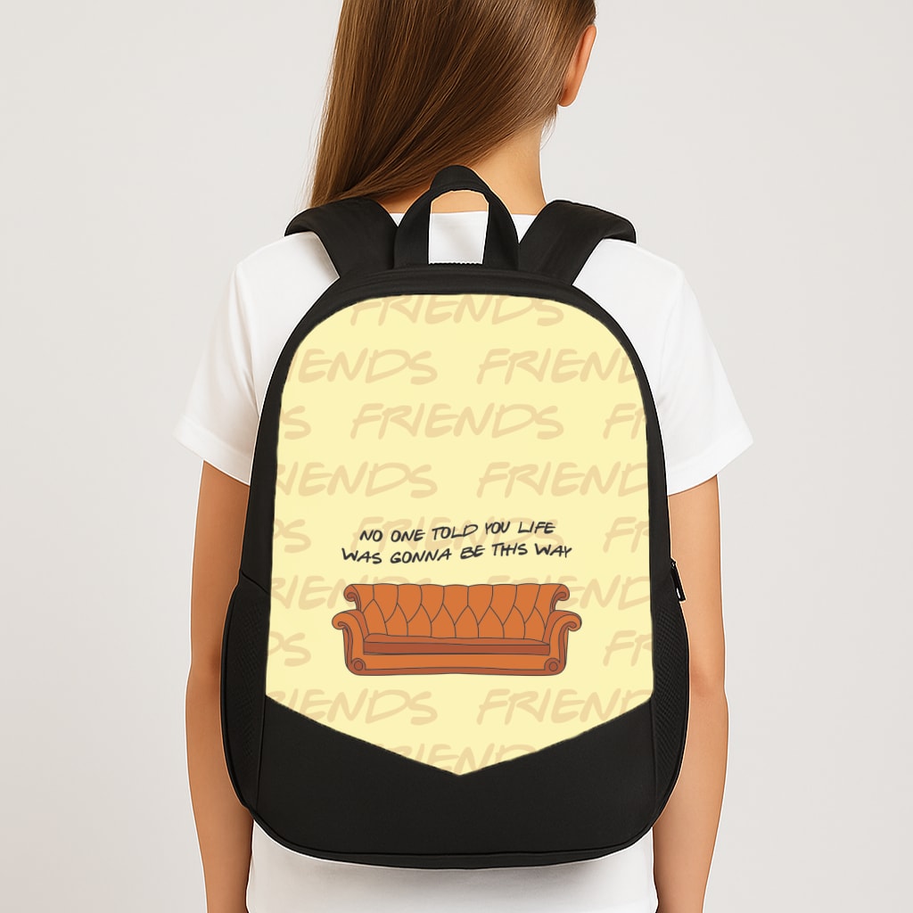 No One Told You Pattern Backpack