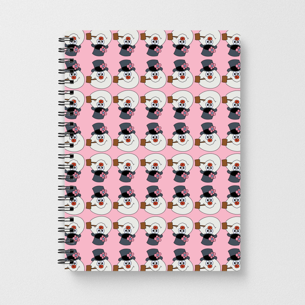Pattern - Snowman Notebook