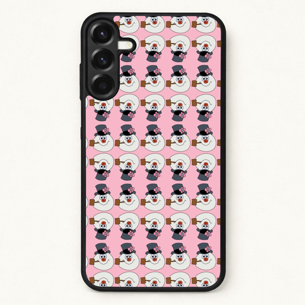 Pattern - Snowman Phone Case for Galaxy A57